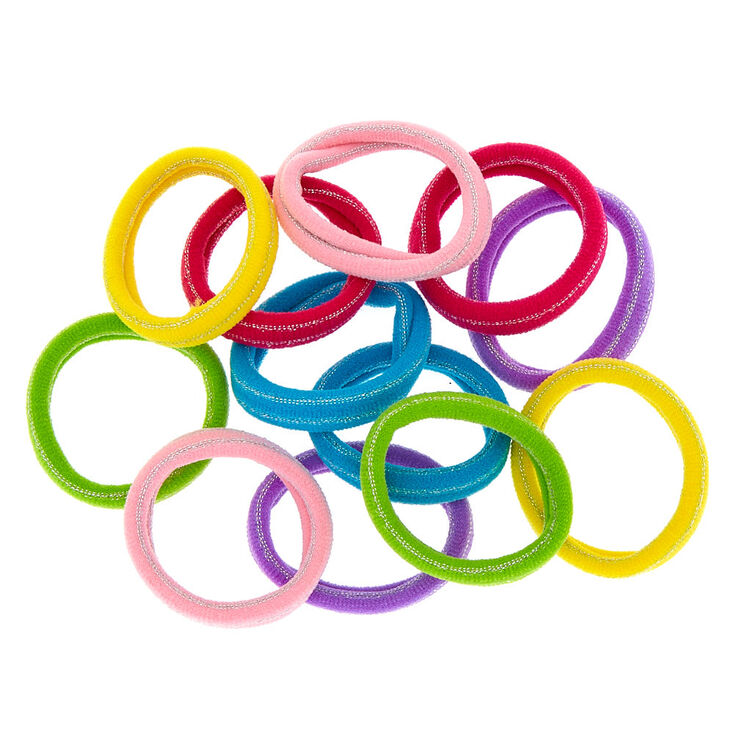 Claire&#39;s Club Neon Hair Ties - 12 Pack,