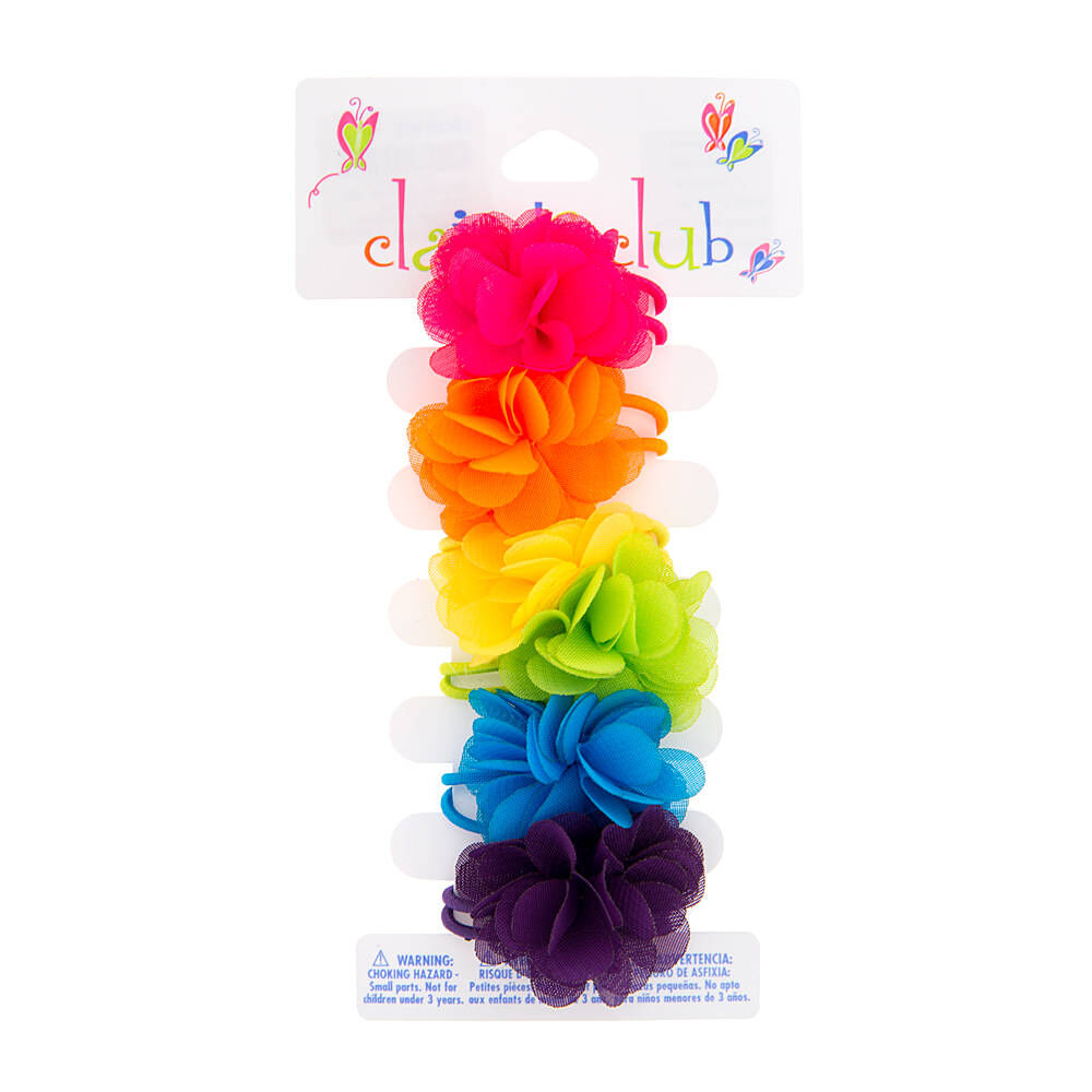 Flower outlet hair bobbles