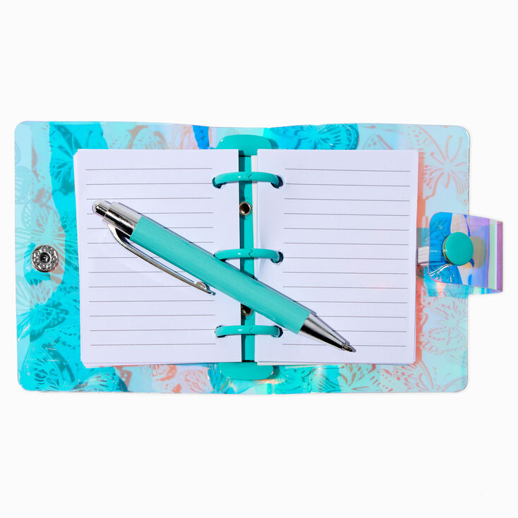 Holographic Butterfly Mini Journal Notebook,