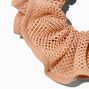 Nude Mesh Hair Scrunchie,