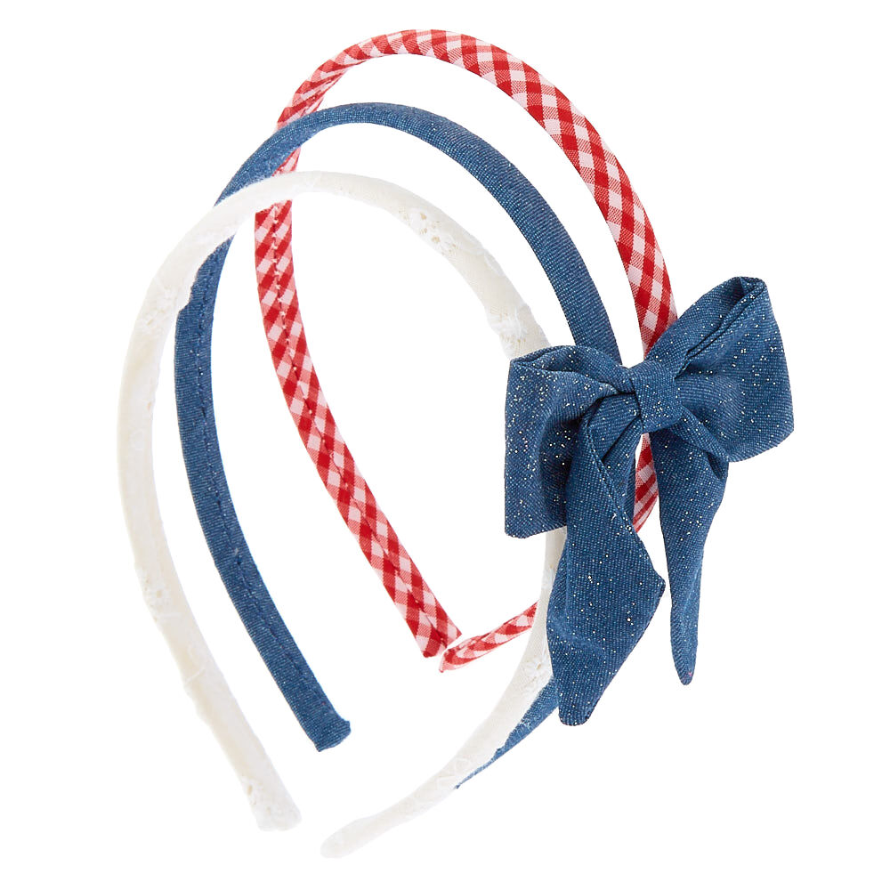 Claire's Club Headbands - 3 Pack,