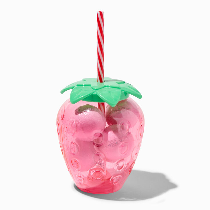 Strawberry Tumbler Bath Bomb Set - 3 Pack,
