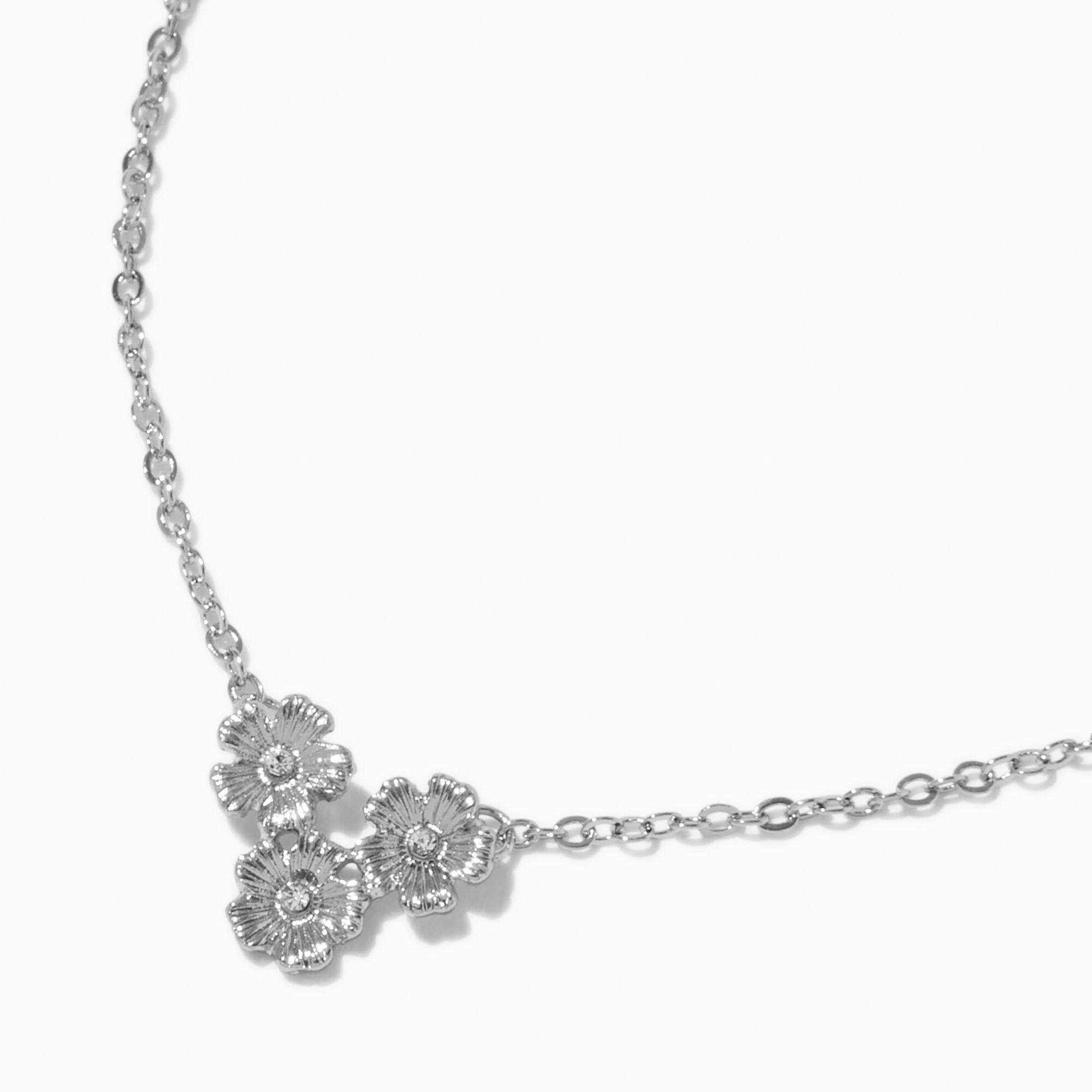 Silver-tone Celestial Toggle Pendant Necklace,