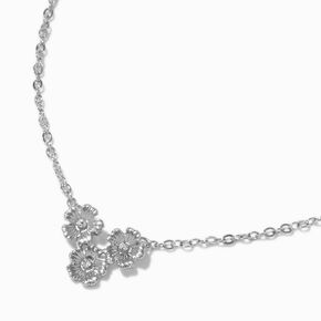 Silver-tone Celestial Toggle Pendant Necklace,