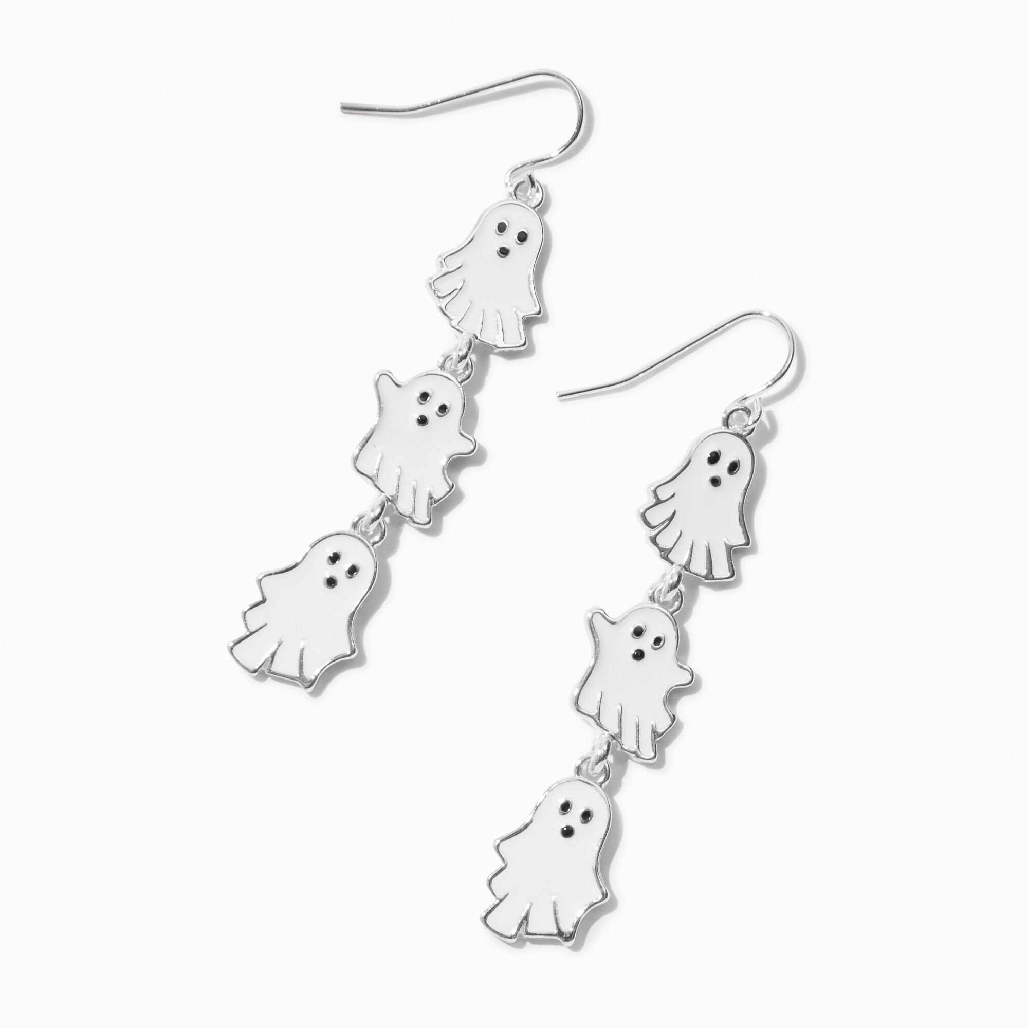 Ghost Linear Drop Earrings,