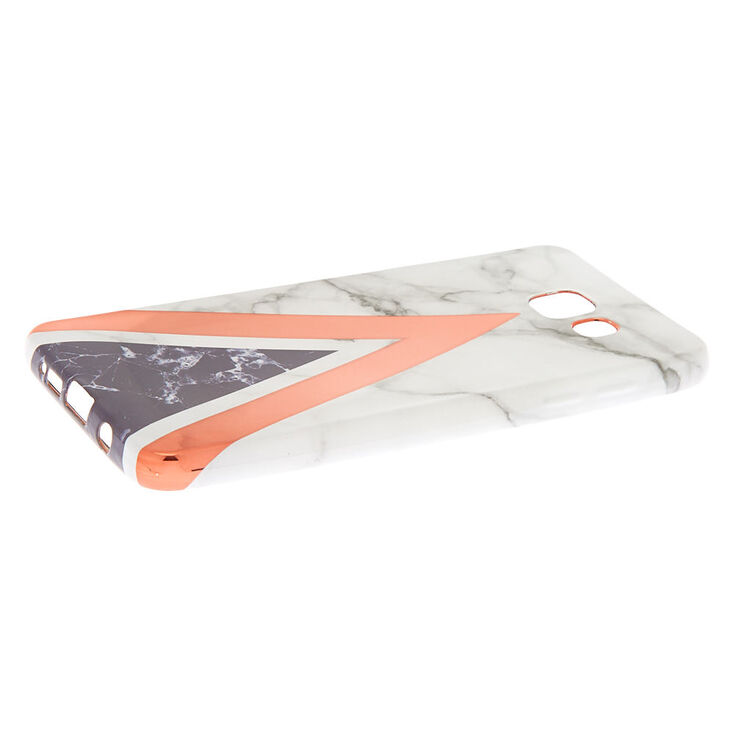 Coque de portable effet marbr&eacute; g&eacute;om&eacute;trique - Compatible avec Samsung Galaxy&nbsp;A5,