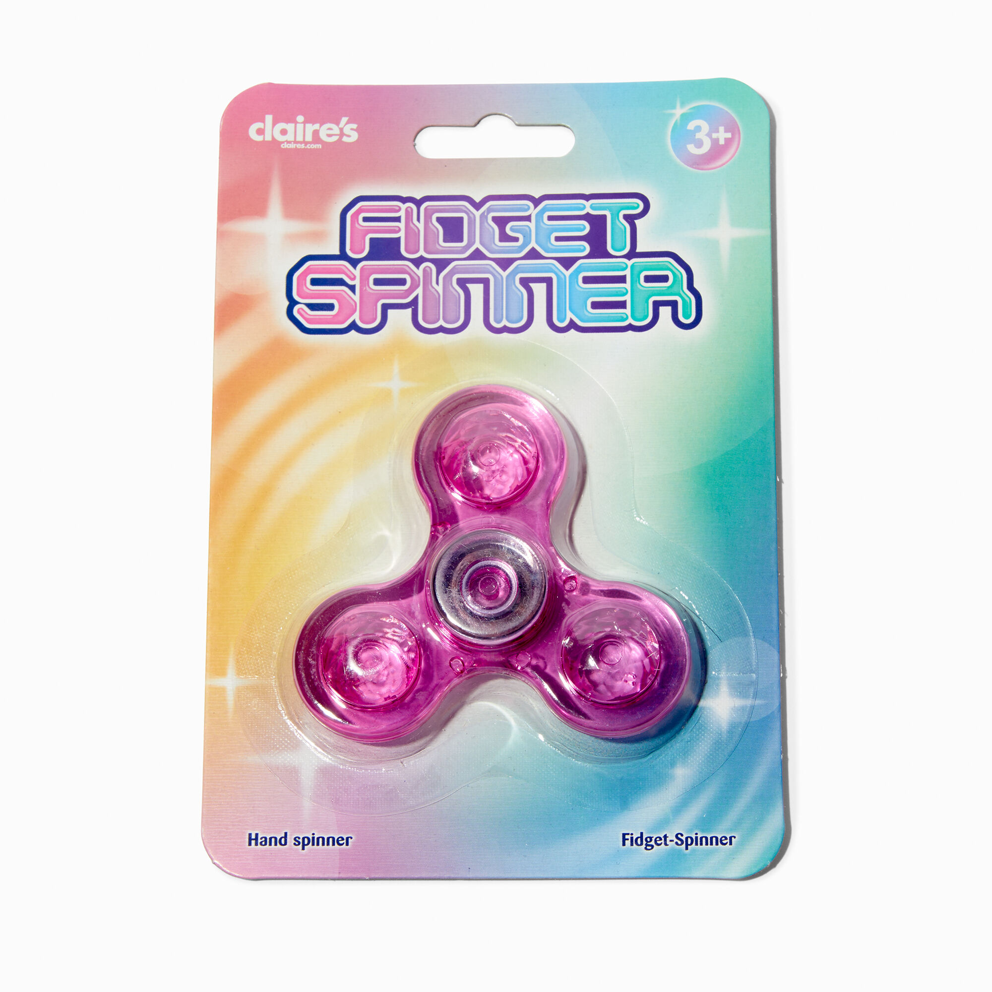 View Claires Sheer Fidget Spinner Styles May Vary information