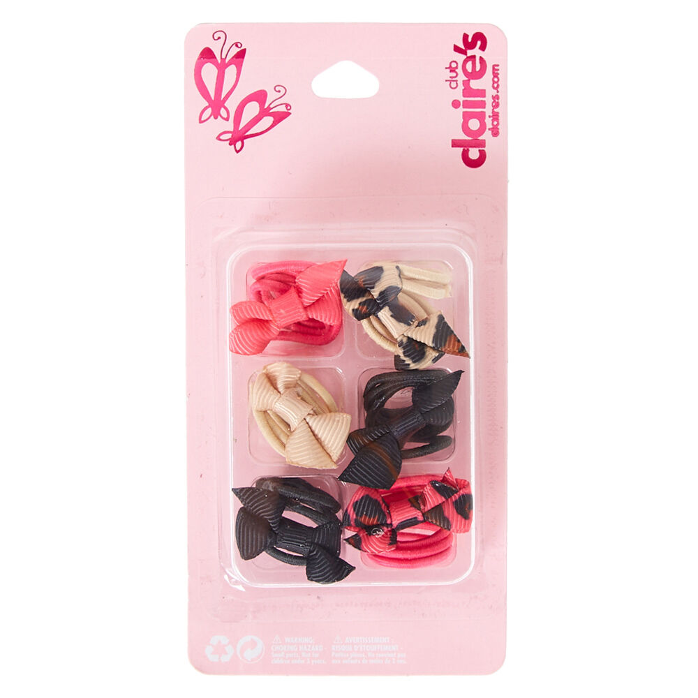 Kids Cat's Meow Bow Hair Ties,