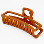 Bronze Large Rectangle Hair Claw,