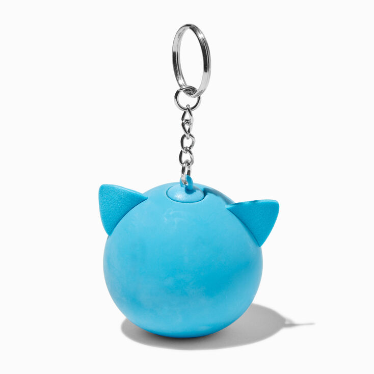 Blue Tiger Stress Ball Keychain,