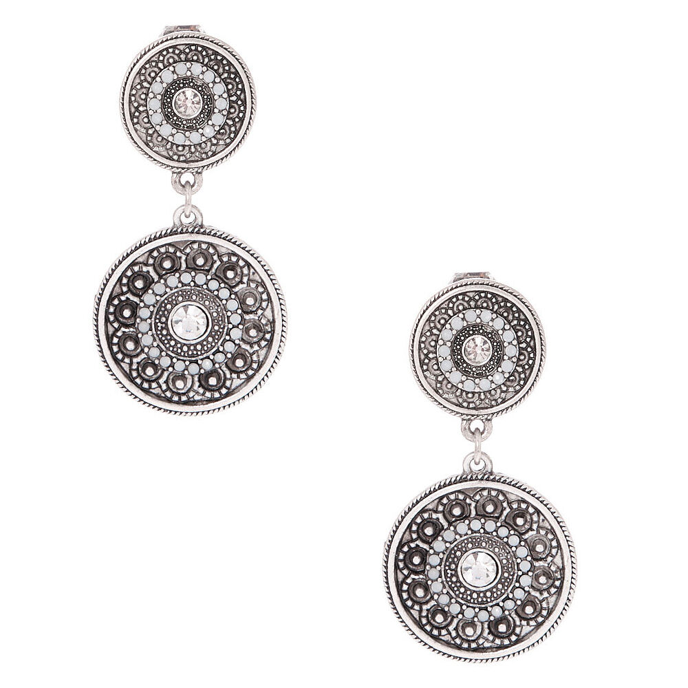 Pendantes à clip cercles 3,8 cm,