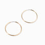 Gold 30mm Hoop Earrings,