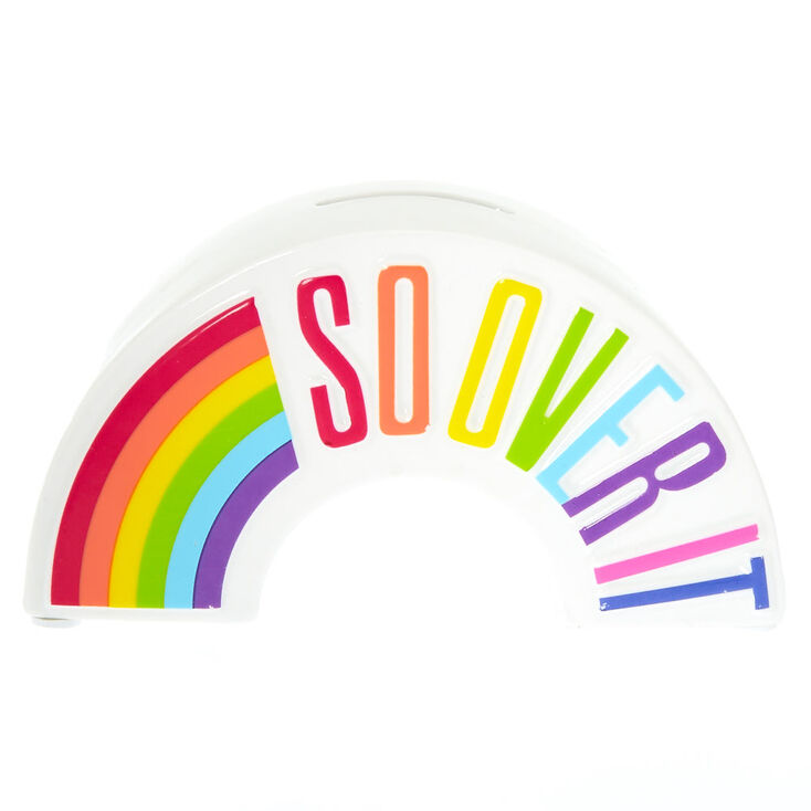 So Over It Rainbow Bank - White,