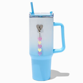 Pastel Hearts Sticker Tumbler Charm,