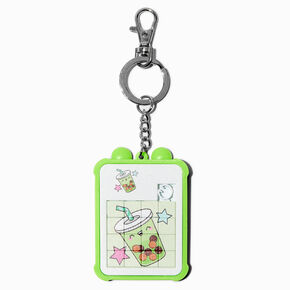 Boba Slider Game Keychain,