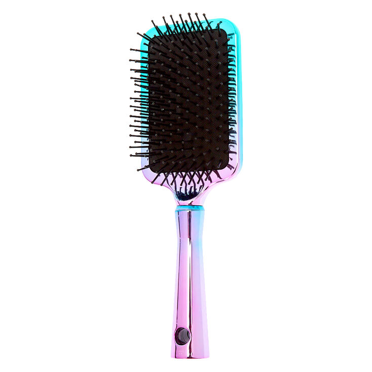 Brosse &agrave; cheveux plate &eacute;toiles avec d&eacute;grad&eacute; de couleurs,
