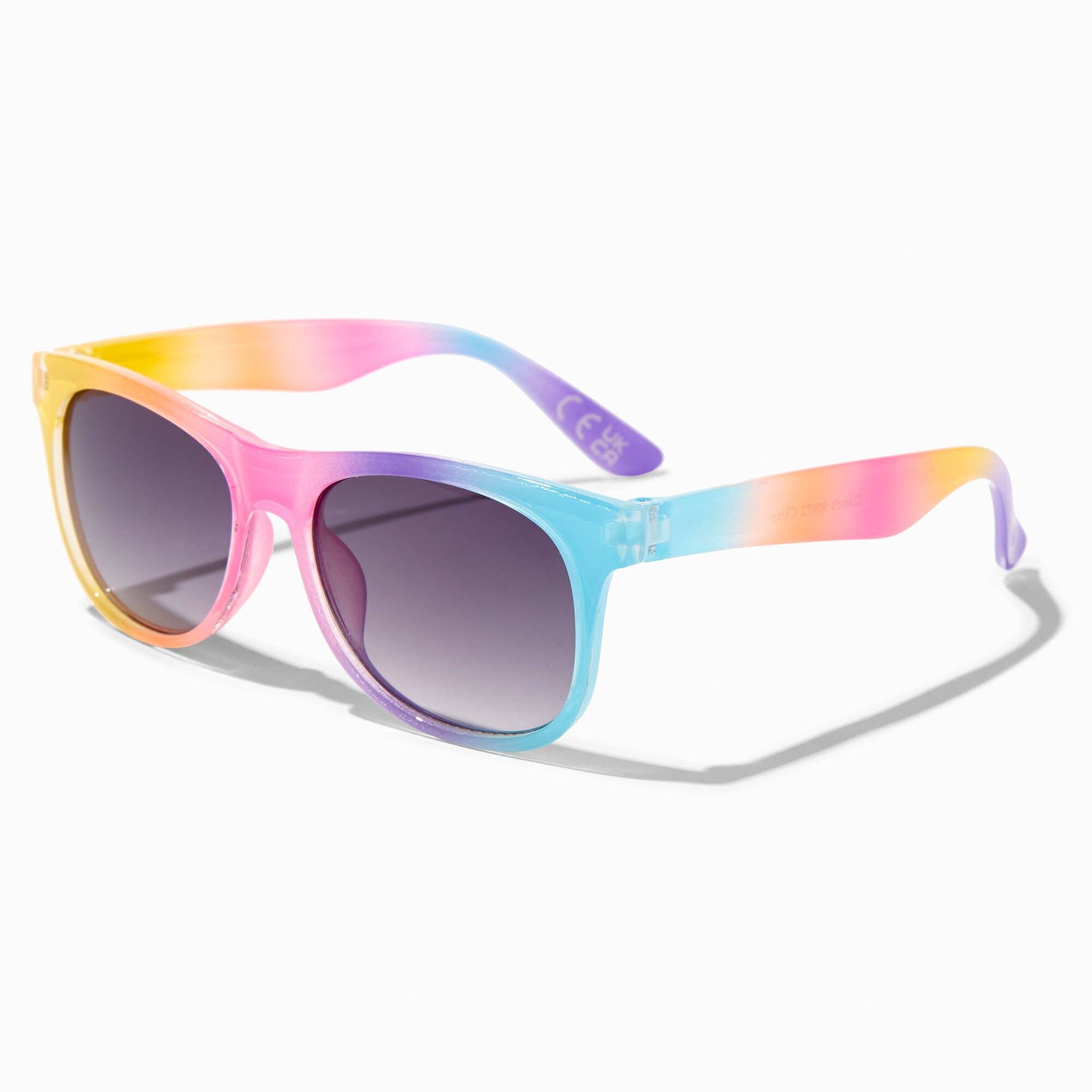 View Claires Club Retro Sunglasses Rainbow information