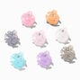 Claire&#39;s Club Pastel Flower Mini Hair Claws - 8 Pack,