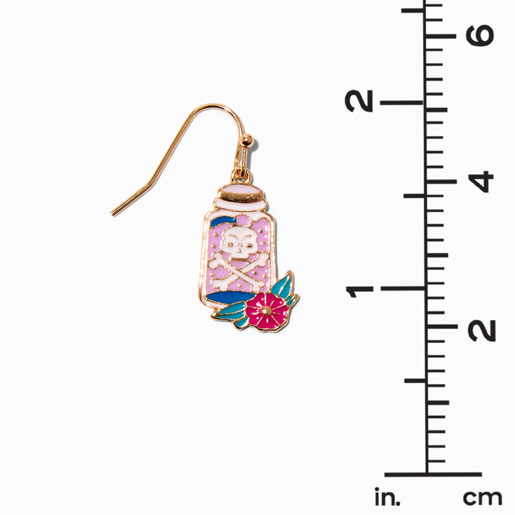 3 Pack Beaded Flower Stretch Rings,