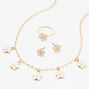Lucky White Daisy Jewelry Set - 3 Pack,