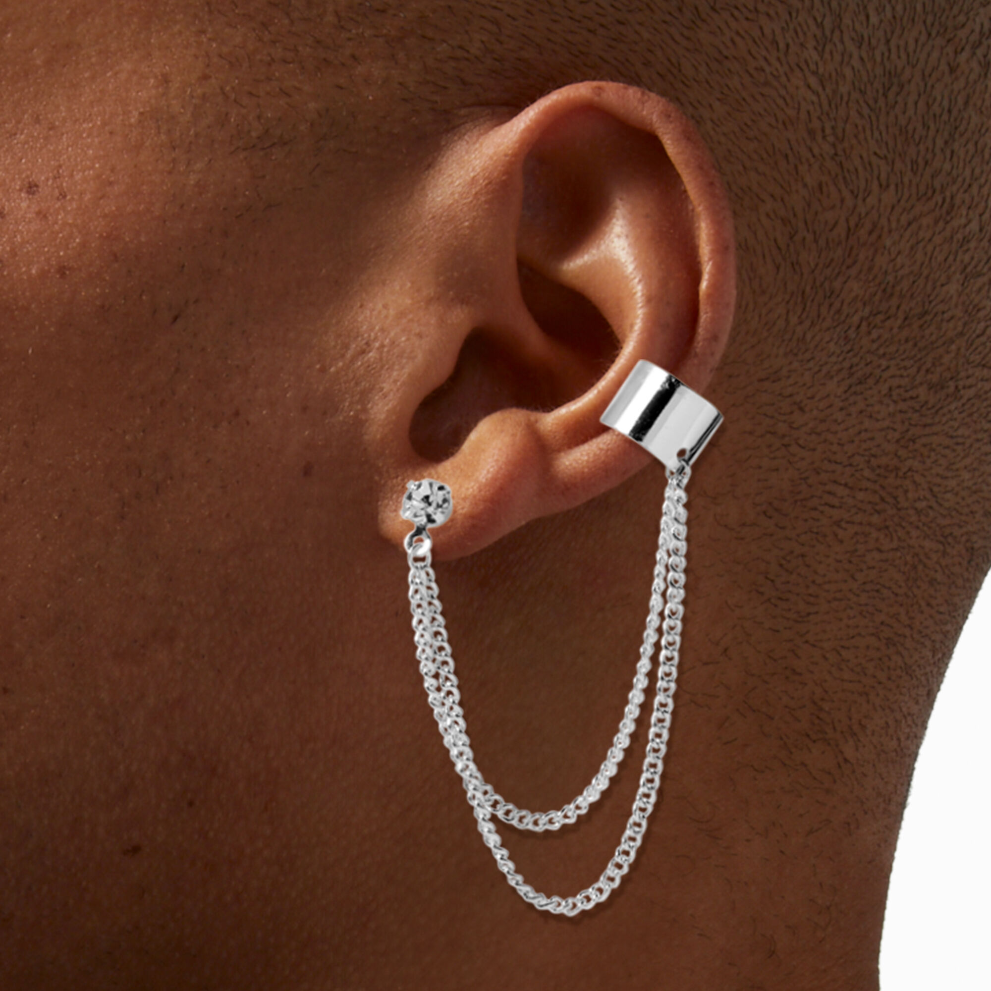 Connector earrings on sale
