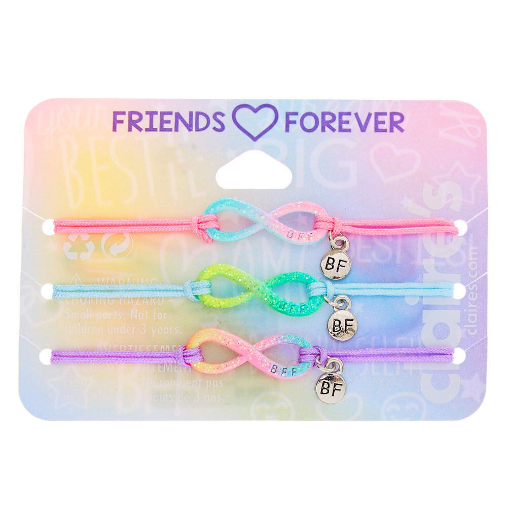 Claire's bff bracelets for 3 outlet