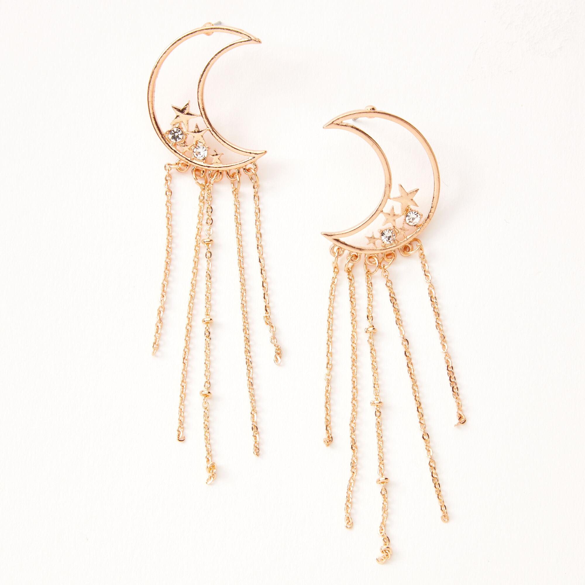 Claire's chain earrings hot sale
