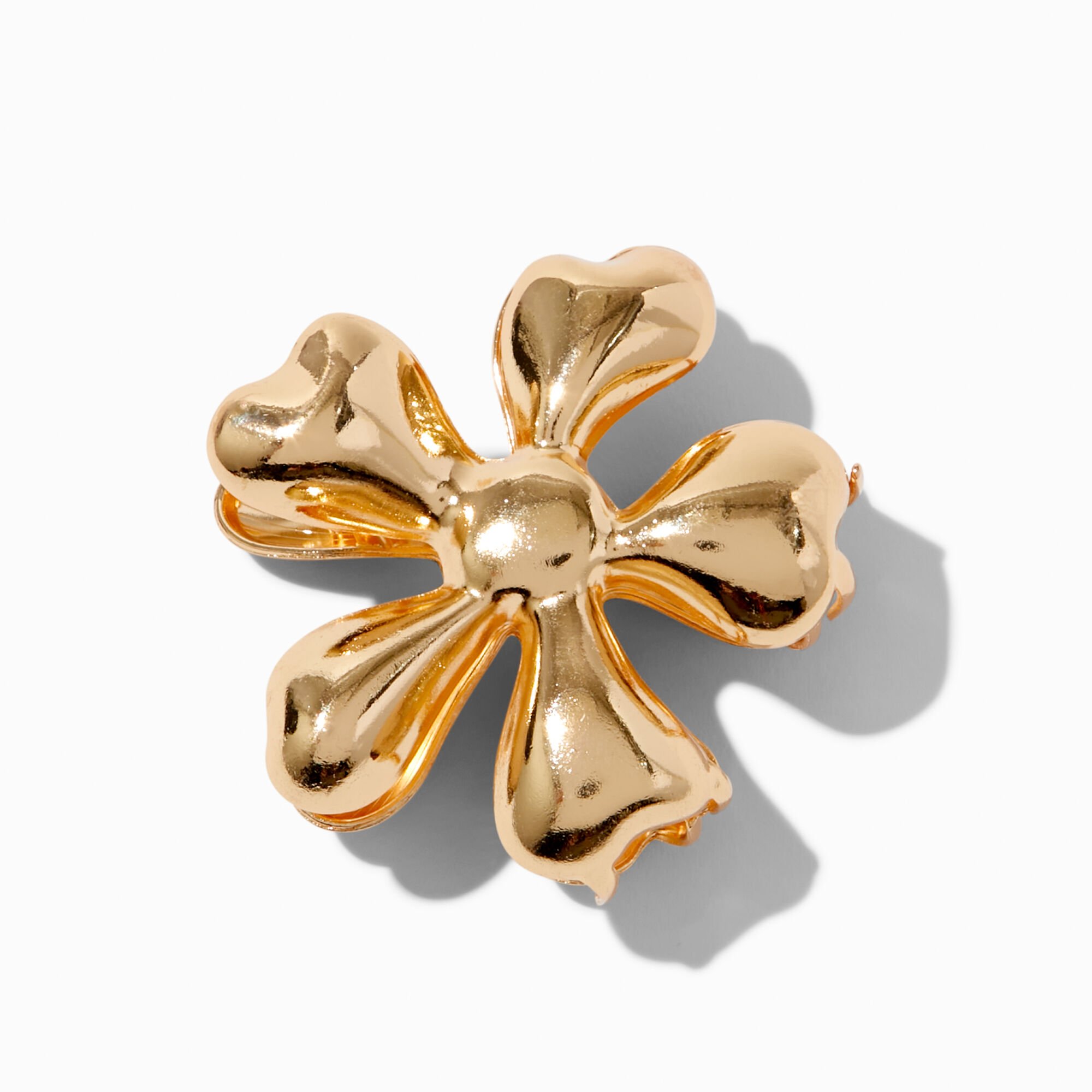 Gold Flower Hair Claw,