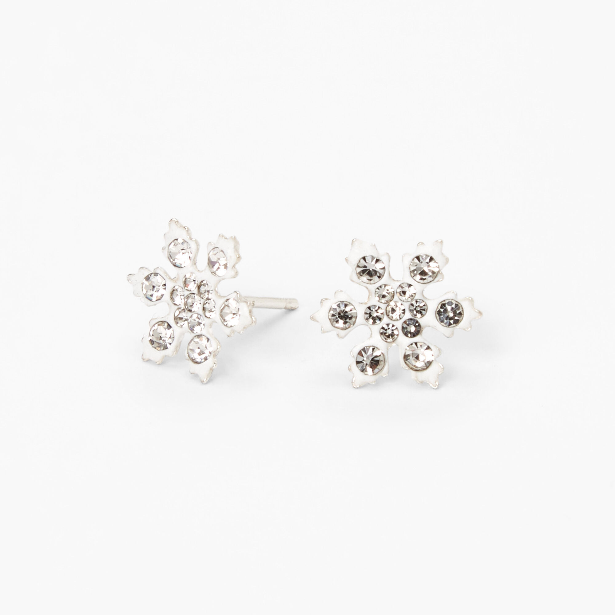 Claire's snowflake outlet earrings