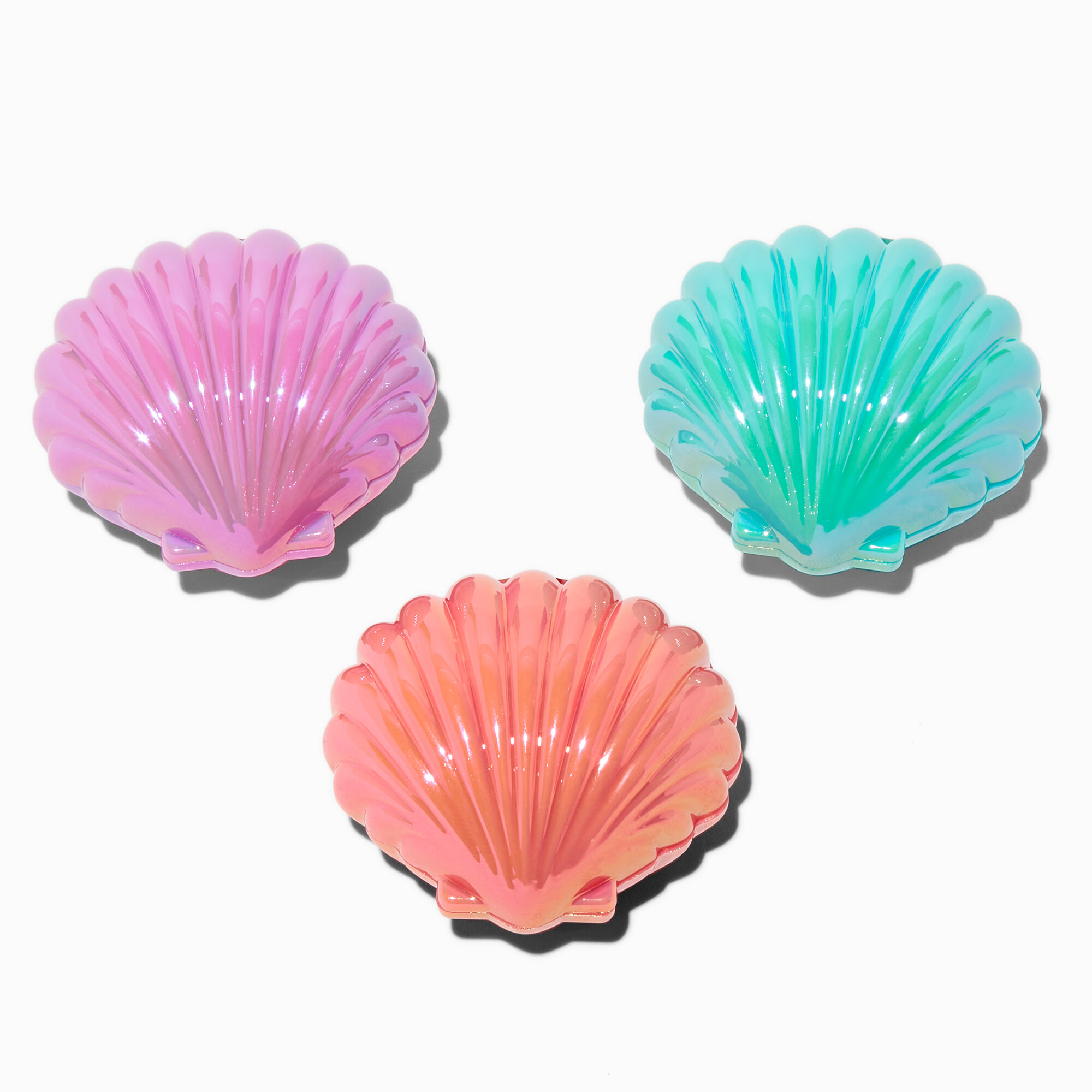 View Claires Seashell Lip Balm Set 3 Pack information