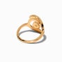 Gold-tone Swirl Ring,