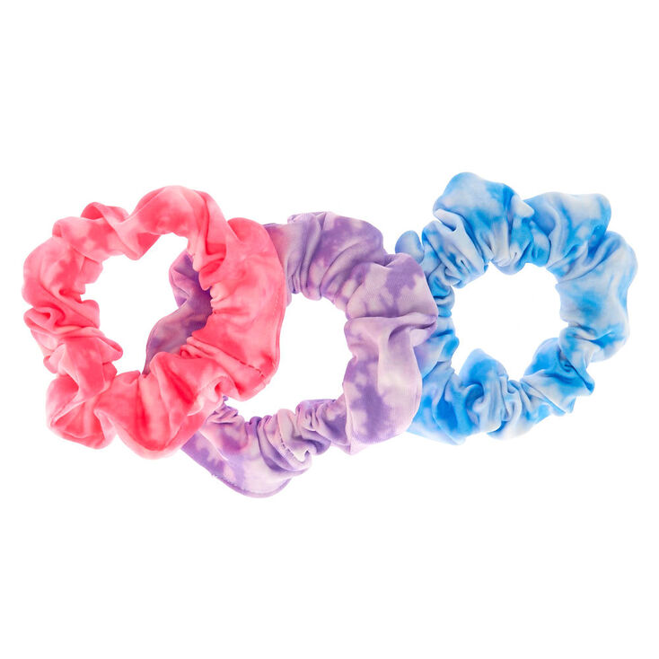 Claire's Chouchous tie-dye pastel - Lot de 3