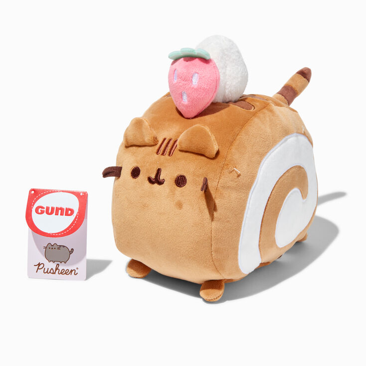 Pusheen&reg; Claire&#39;s Exclusive 6&#39;&#39; Swiss Roll Plush Toy,