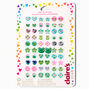 Claire&#39;s Club Green Frog Stick On Earrings - 30 Pack,