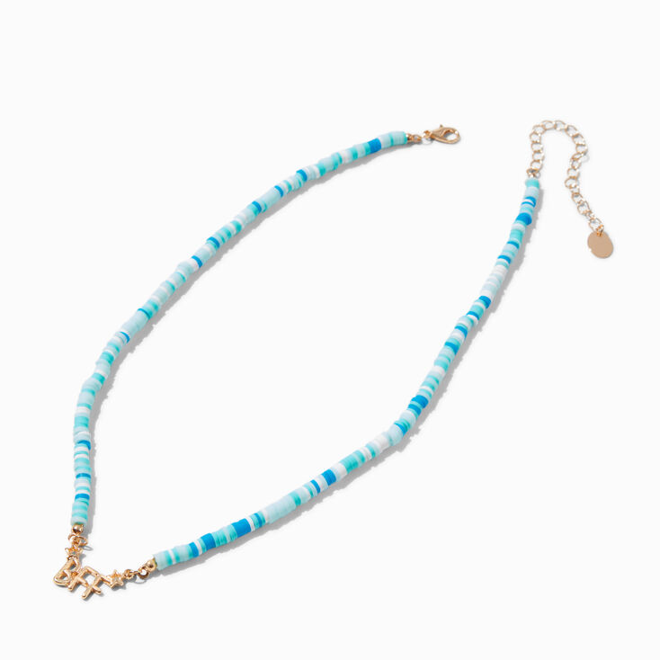 Best Friends Beaded BFF Pendant Necklaces - 2 Pack,