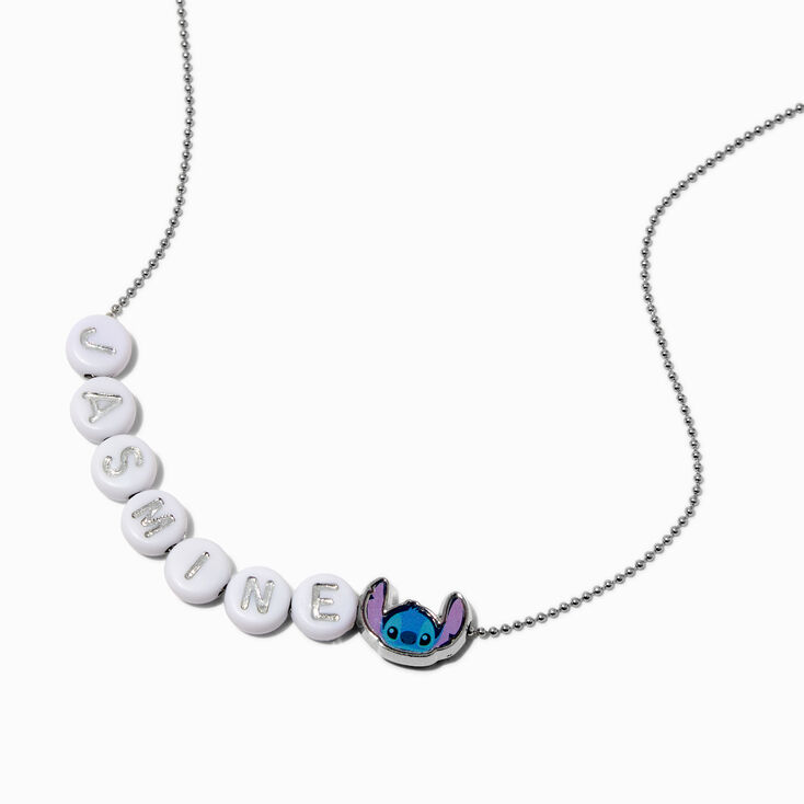 Collier perl&eacute; personnalis&eacute; Disney Stitch,