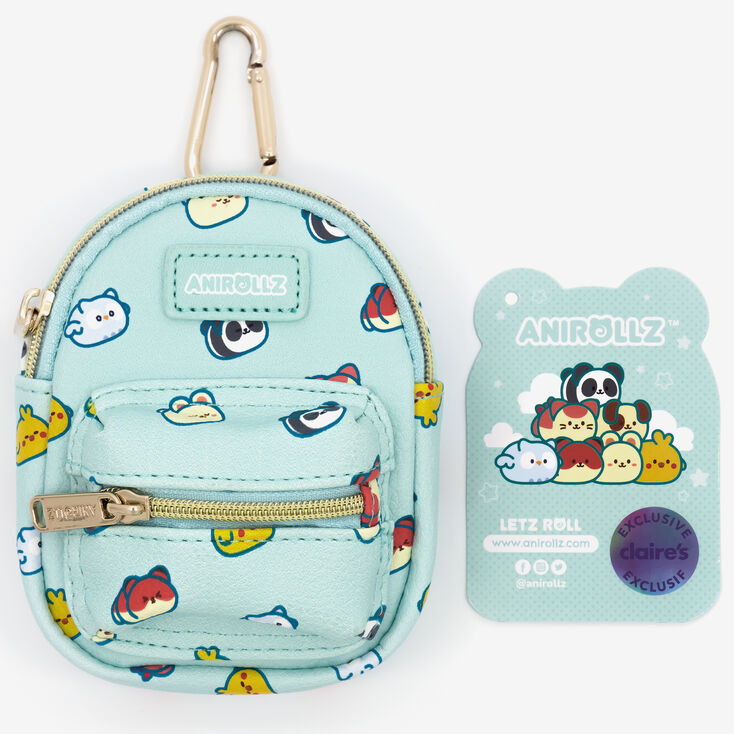 Anirollz&trade; Mini Backpack Keyring - Blue,