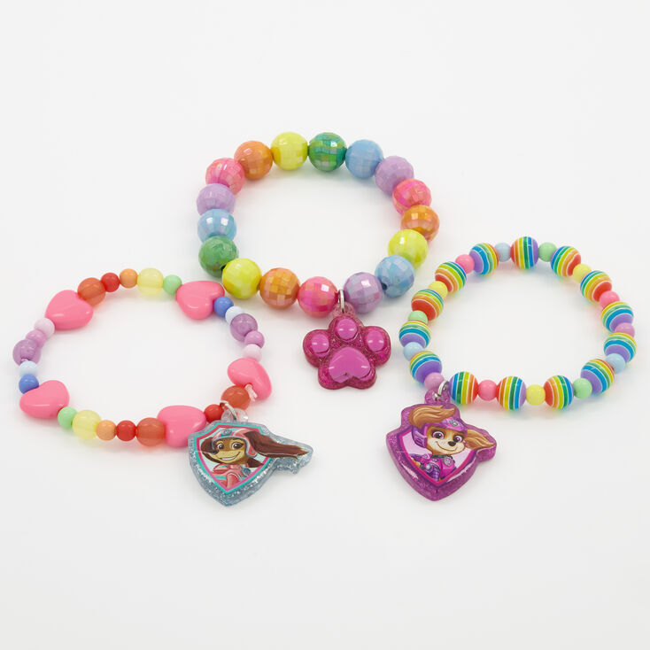 Paw Patrol The Movie&trade; Charm Stretch Bracelets- 3 Pack,