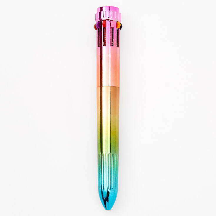 Rainbow Ombre Multicolored Pen,