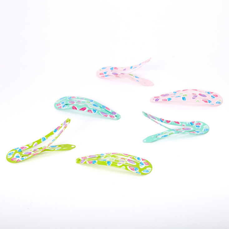 Barrettes clic clac papillon Claire&#39;s&nbsp;Club - Lot de 6,
