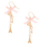 Gold 2&quot; Paris Romance Drop Earrings,