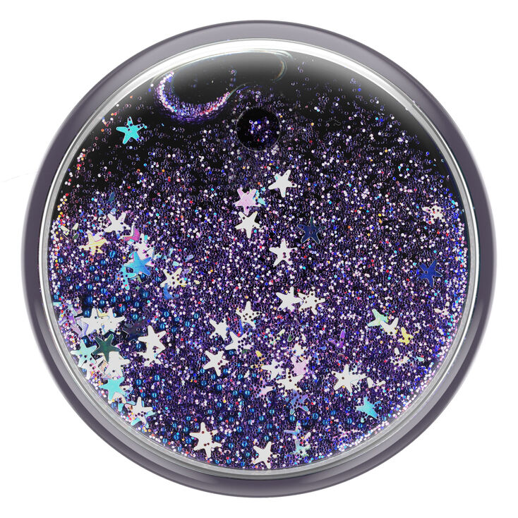 PopSockets Swappable PopGrip - Tidepool Galaxy Purple,