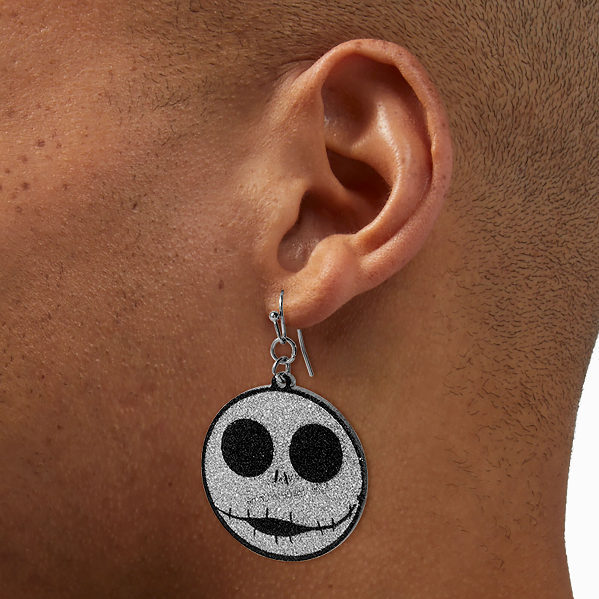 The Nightmare Before Christmas Claire s Exclusive Jack Skellington Drop Earrings Claire s US