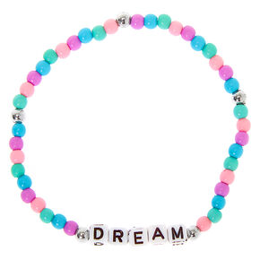 Pastel Dream Beaded Stretch Bracelet,