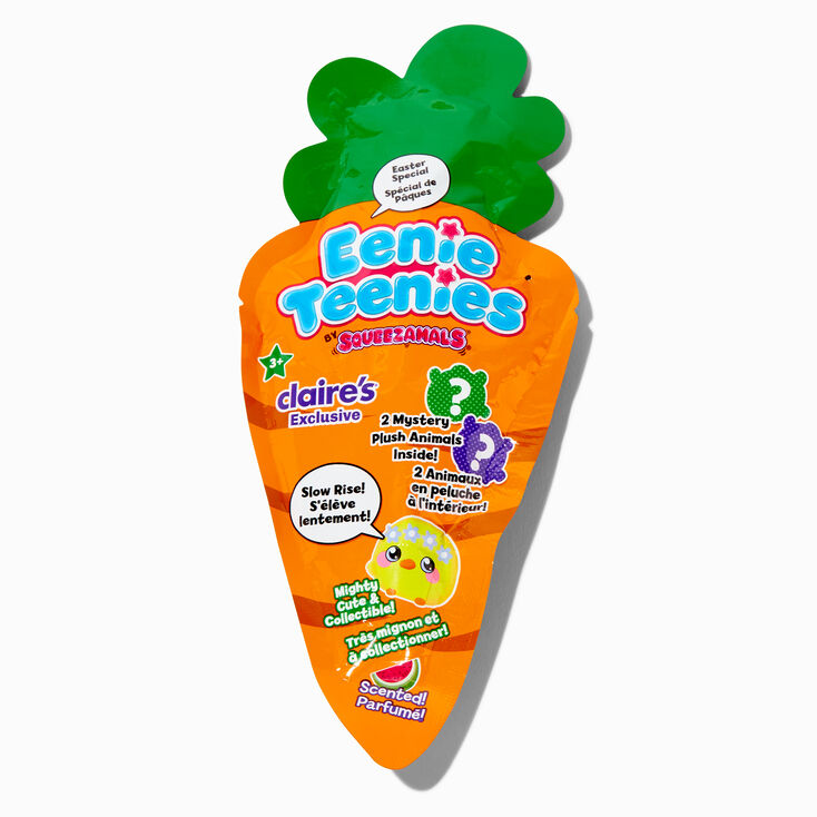 Squeezamals&reg; Eenie Teenies Scented Mystery Plush Carrot Blind Bag - Styles Vary,