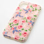 Pink Rose Floral Phone Case - Fits iPhone 11,