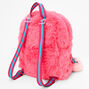 Kitty Candy Pink Furry Backpack,