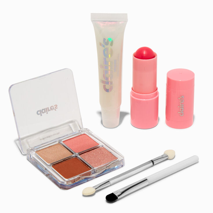 Pink Daisy Mini Book Makeup Set,