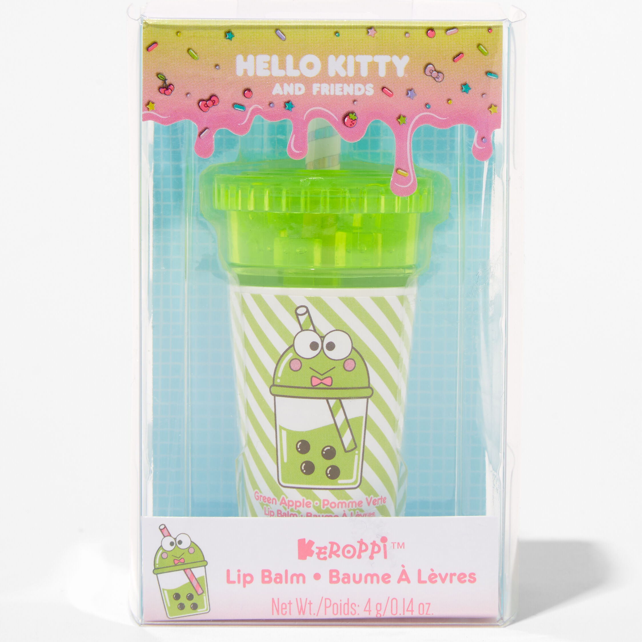 Hello Kitty® And Friends Keroppi™ Boba Tea Lip Balm - Green Apple,