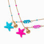 Best Friends Starfish Pendant Necklaces - 2 Pack,